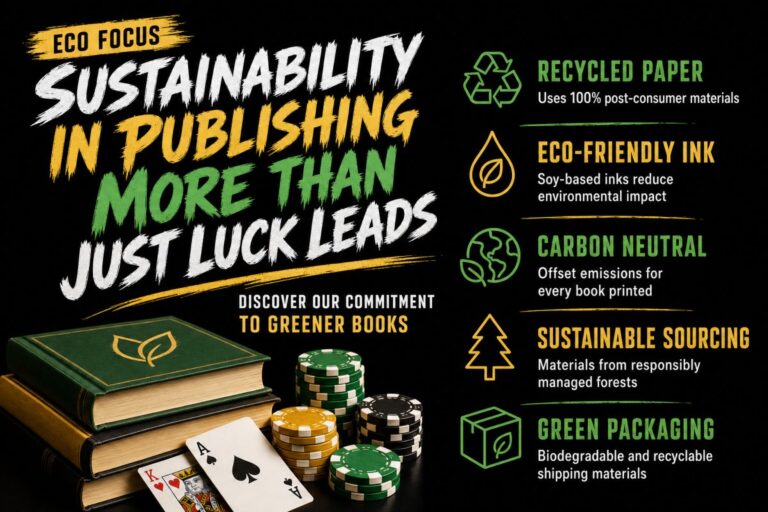 Sustainability in Publishing: More Than Just Luck's Eco-Friendly Initiatives
