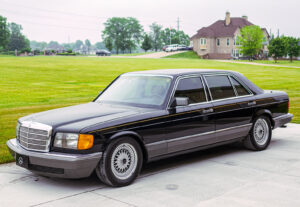 G Rides: Black Mercedes-Benz sedan