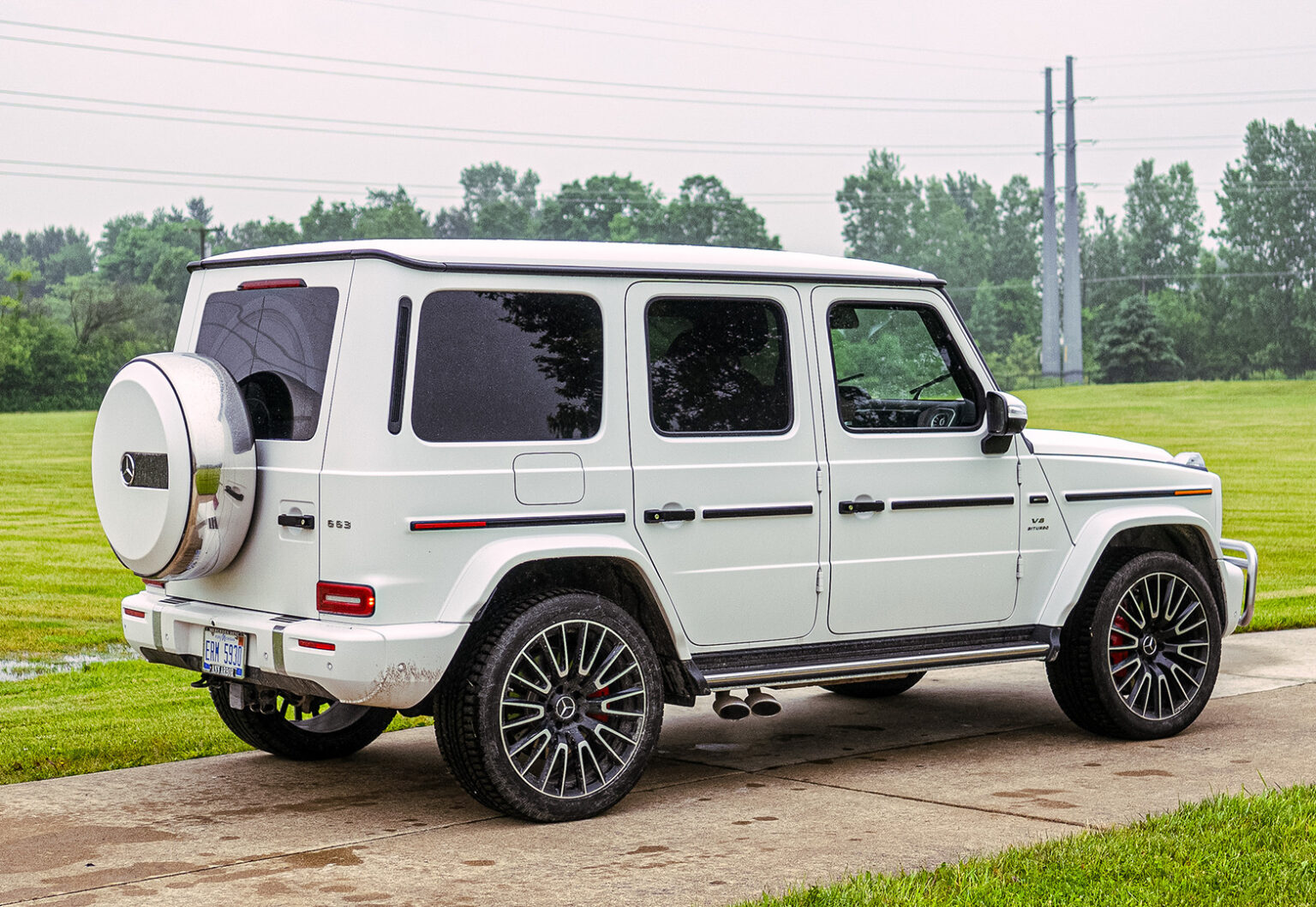 G Rides: White Mercedes-Benz G-Class