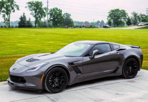 G Rides: Grey Chevrolet Corvette